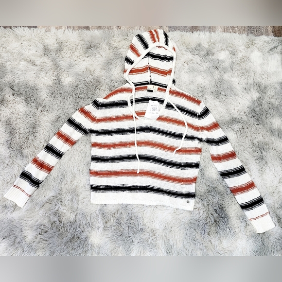 ROXY | Poncho Hoodie Sweater | Small | NWT - Picture 4 of 9